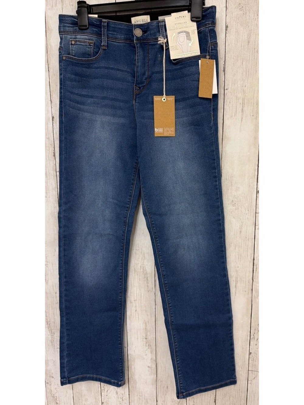 New Angels Forever Young Everluxe Sculpt Miniboot Jeans Size 6/28 NWT